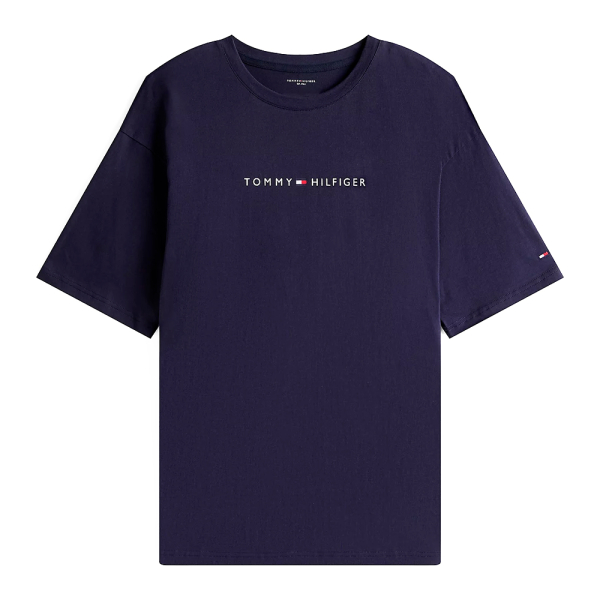Tommy Hilfiger T-shirts Bleu marine - T-shirt TH Original ample avec logo - XL - Ref 31 €